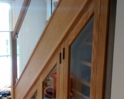 Osmo oil to new oak staircase – Maidstone